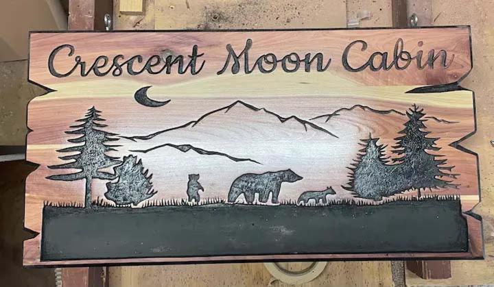 Crescent Moon Cabin Villa Sevierville Exterior photo